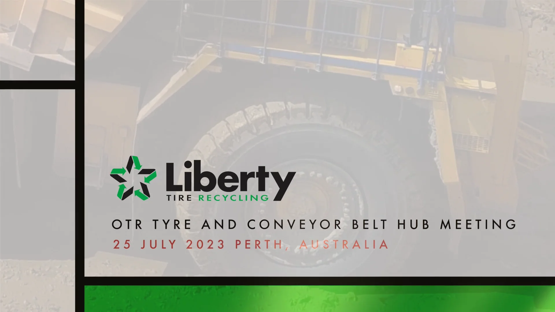 Liberty Tire OTR Tyre and Conveyor Hub Perth, Australia (Full Version) on Vimeo