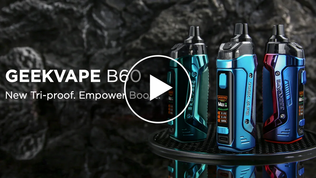 Geekvape B60 Unboxing (Aegis Boost 2 Pod Mod Kit)