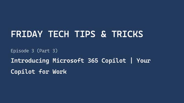 Introducing Microsoft 365 Copilot – your copilot for work - The