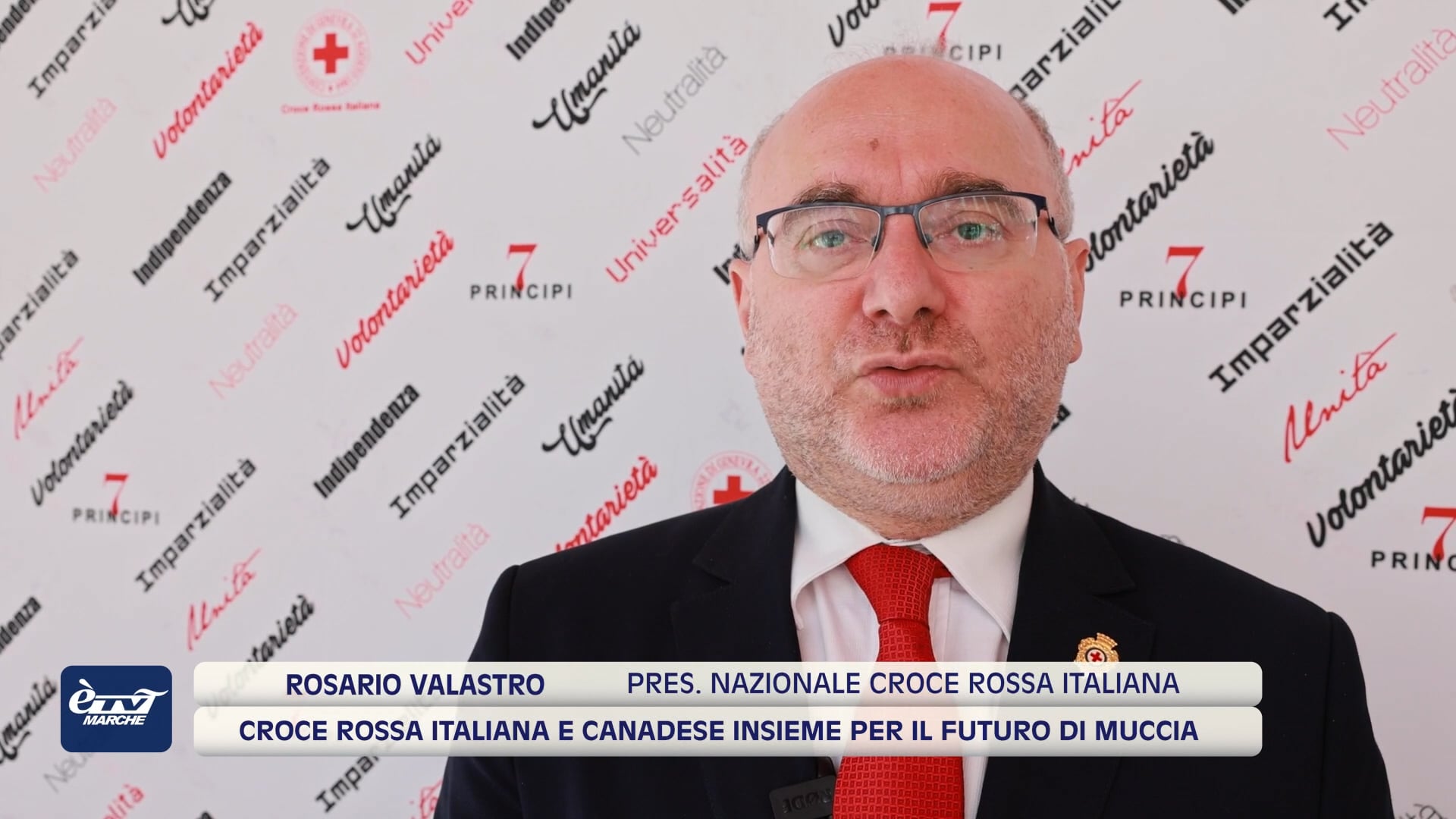Croce Rossa Italiana e Canadese insieme per il futuro di Muccia - VIDEO