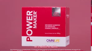 El poder que Necesitas hoy está en Power Maker Omnilife