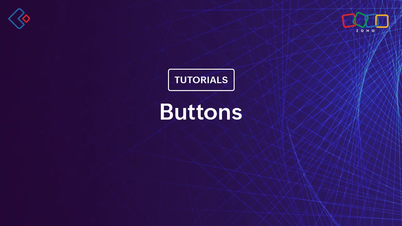 Zoho Creator Tutorial Series ： Buttons on Vimeo