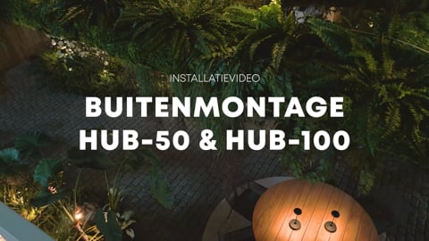 Buitenmontage HUB-50 & HUB-100
