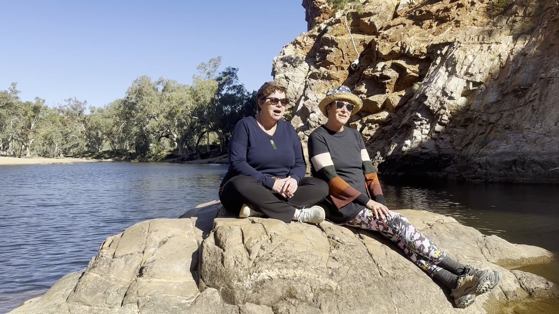 Heart Beats - Two Kiwis on a Rock