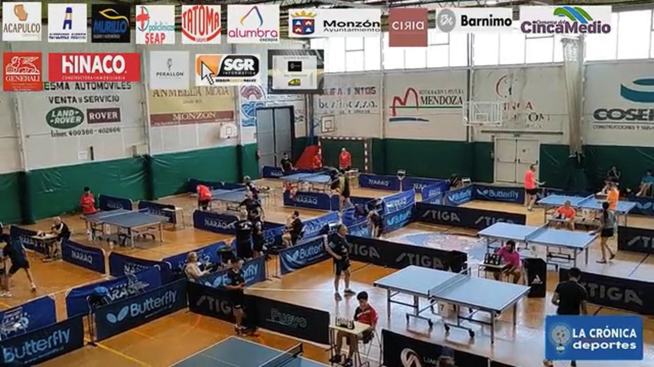 ÉXITO ORGANIZATIVO Y DEPORTIVO EN EL VII TORNEO TEMPLARIOS DE TENIS DE MESA EN MONZÓN