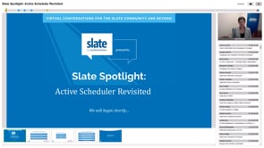 webinar 8 active scheduler