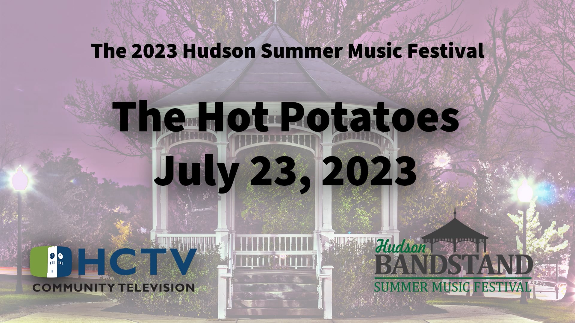 Concert on the Green - The Hot Potatoes, 2023