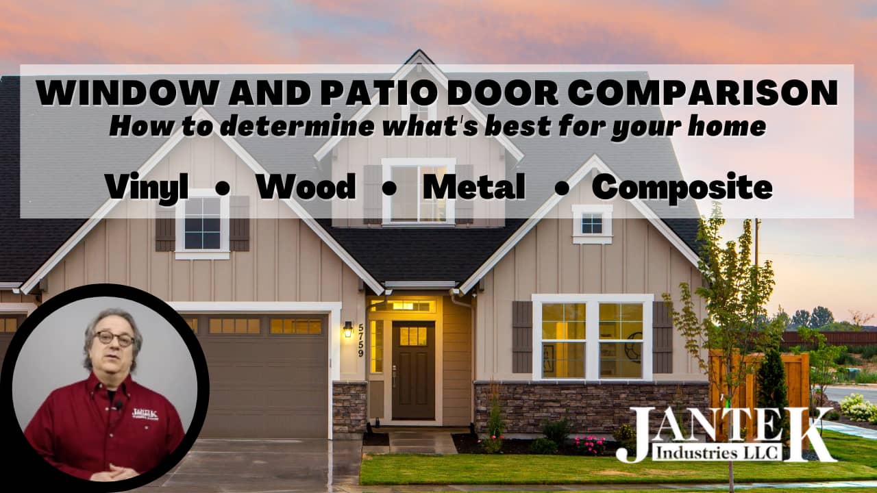 Comparing Vinyl vs Wood vs Metal vs Composite Windows and Patio Doors