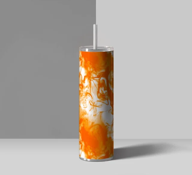 Fast Orange Hand Cleaner Tumbler - Sublimated Men's Tumbler