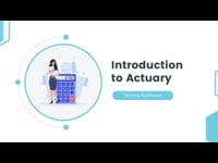 Introduction to Actuary