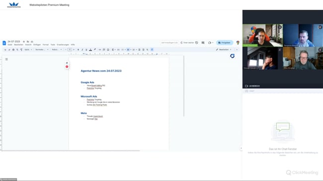 Microsoft Ads, Meta Threads & Datenschutz, Hosting von Pagespeed, Keywords in Google Shopping Ads & Daten aus Shopping Anzeigen mit Michael Klein vom 24.07.23