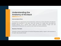 Introduction to Back Injury Prevention