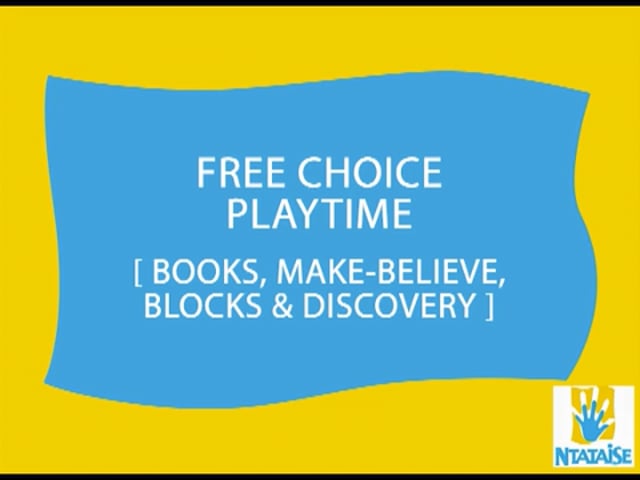 Free Choice Play: Books, Make-Believe, Blocks & Discovery