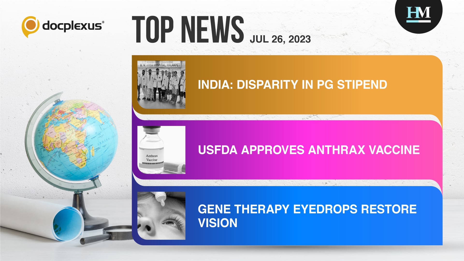 India: Disparity in Stipend Paid to PG Medical Students, and More