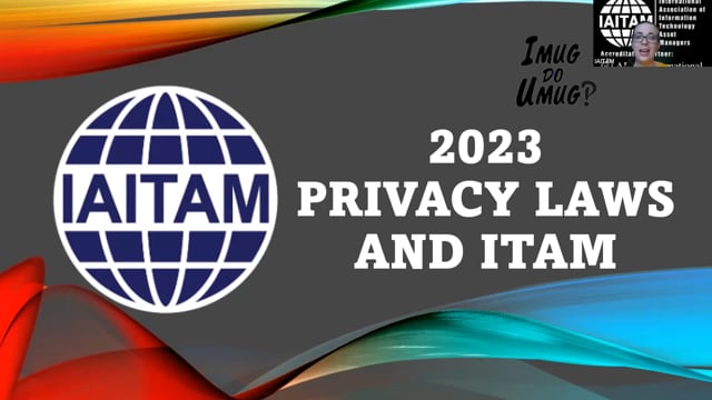 2023 Privacy Laws and ITAM