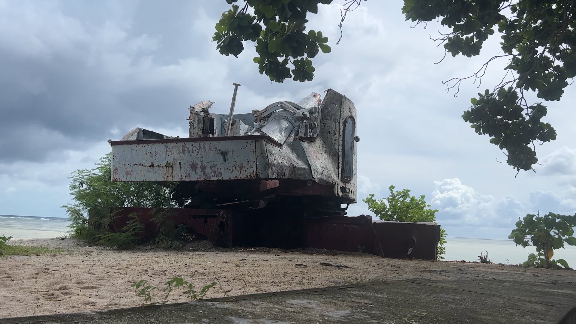 Tarawa Gun Emplacements