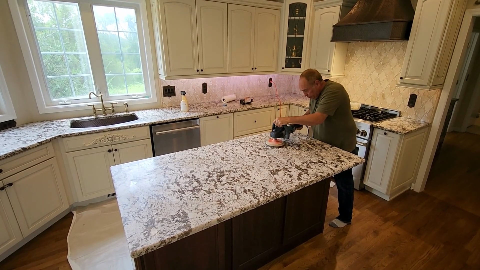 Stone countertop