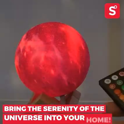 3D Touch Control Universe Moon Lamp – Showcase 3D Touch Control Universe Moon Lamp – Showcase
