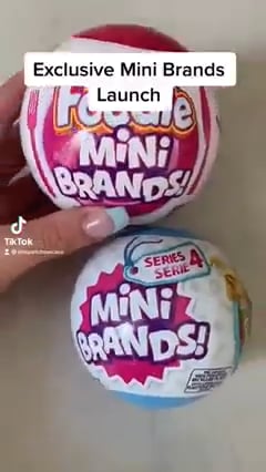 5 Surprise Mini Brands Gold Rush by ZURU Limited Edition Mystery Real  Miniature Brands Collectible Toy Capsule, Small Toy for Kids, Girls, Teens