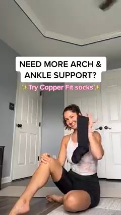  Copper Fit Energy Compression Knee High Socks,1 pcs