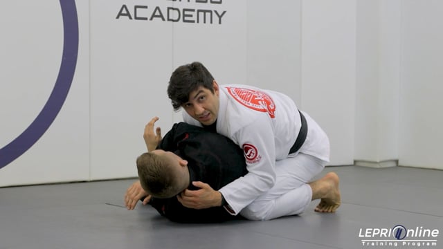 Open Guard Pass by Flipping Opponent Over to Side Control to Back Take