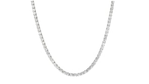 14K 12.00CTW LAB GROWN DIAMOND TENNIS NECKLACE 20