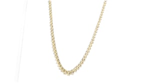 7.00 ct. t.w. Graduates Lab-Grown Diamond Tennis Necklace in 14kt Yellow Gold