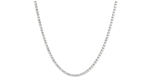 14K 6.25CTW LAB GROWN DIAMOND TENNIS NECKLACE 20