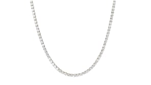 14K 8.75CTW LAB GROWN DIAMOND TENNIS NECKLACE 20