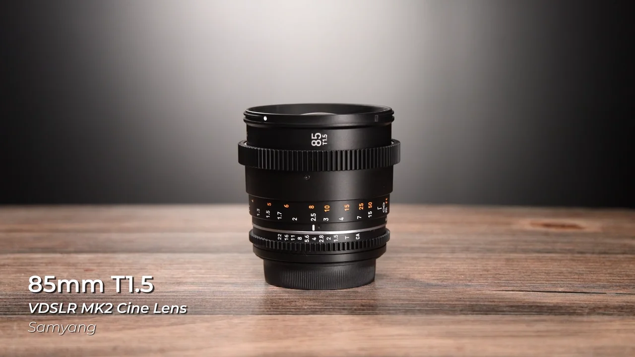 Samyang 85mm T1.5 VDSLR MK2 Cine Lens (EF Mount) SYDSX85-C B&H Samyang 85mm T1.5 VDSLR MK2 Cine Lens (EF Mount) SYDSX85-C B&H