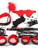 Video: Kit Bondage 11 pezzi Red Passion