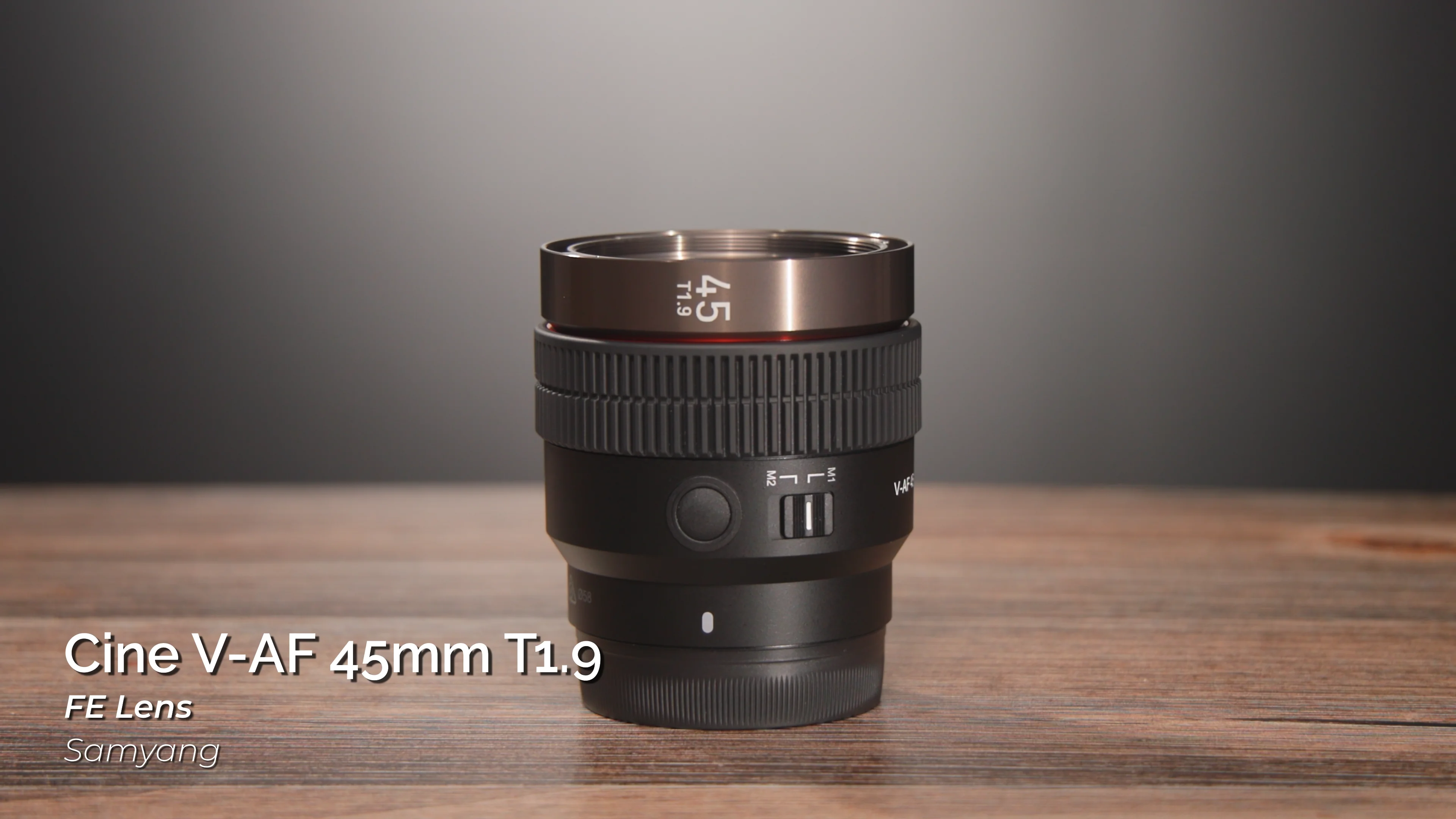 Samyang Cine V-AF 45mm T1.9 FE Lens (Sony E-Mount) SYCAF45-NEX Samyang Cine V-AF 45mm T1.9 FE Lens (Sony E-Mount) SYCAF45-NEX