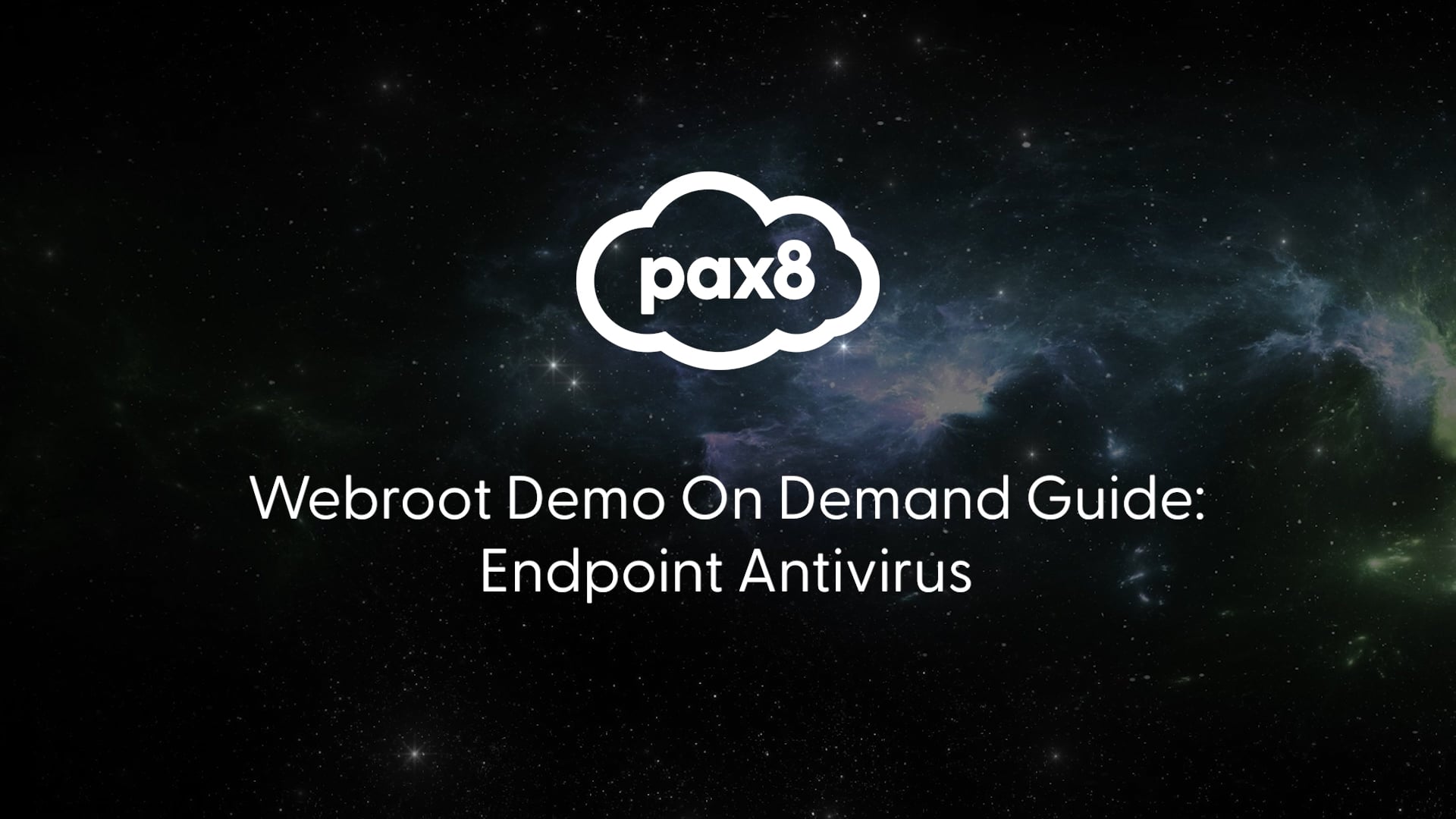 3. Webroot DOD Endpoint Antivirus on Vimeo