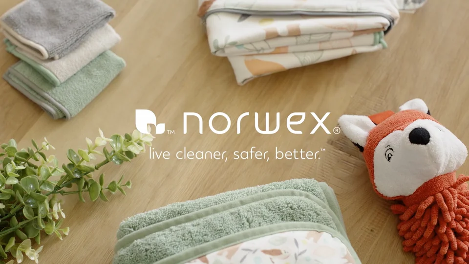 Norwex baby hooded towel set clearance