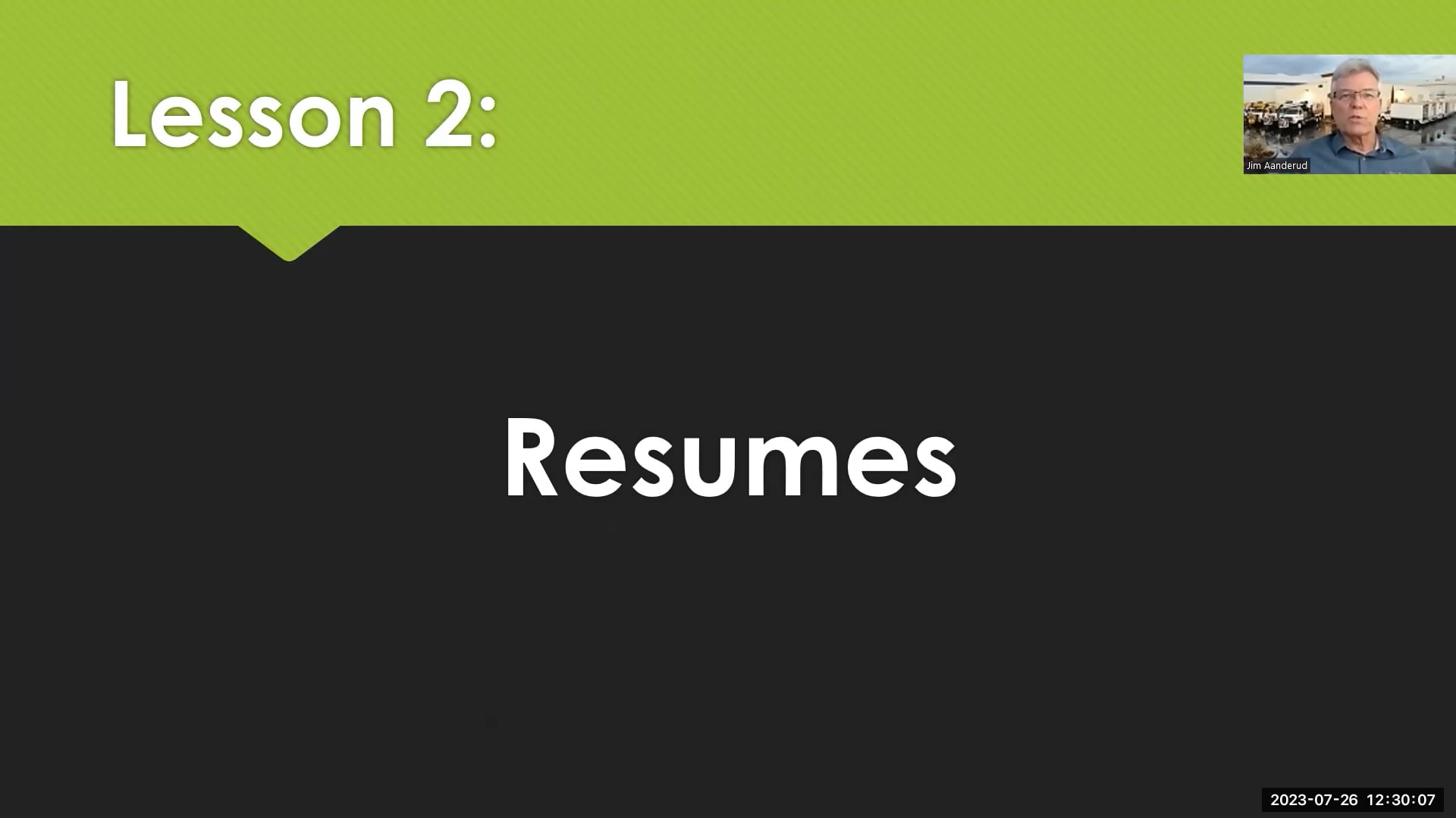 Module 4 Lesson 2 on Vimeo
