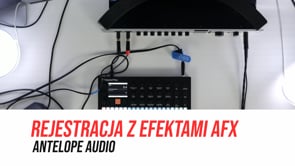 Rejestracja z efektami pokładowymi AFX 