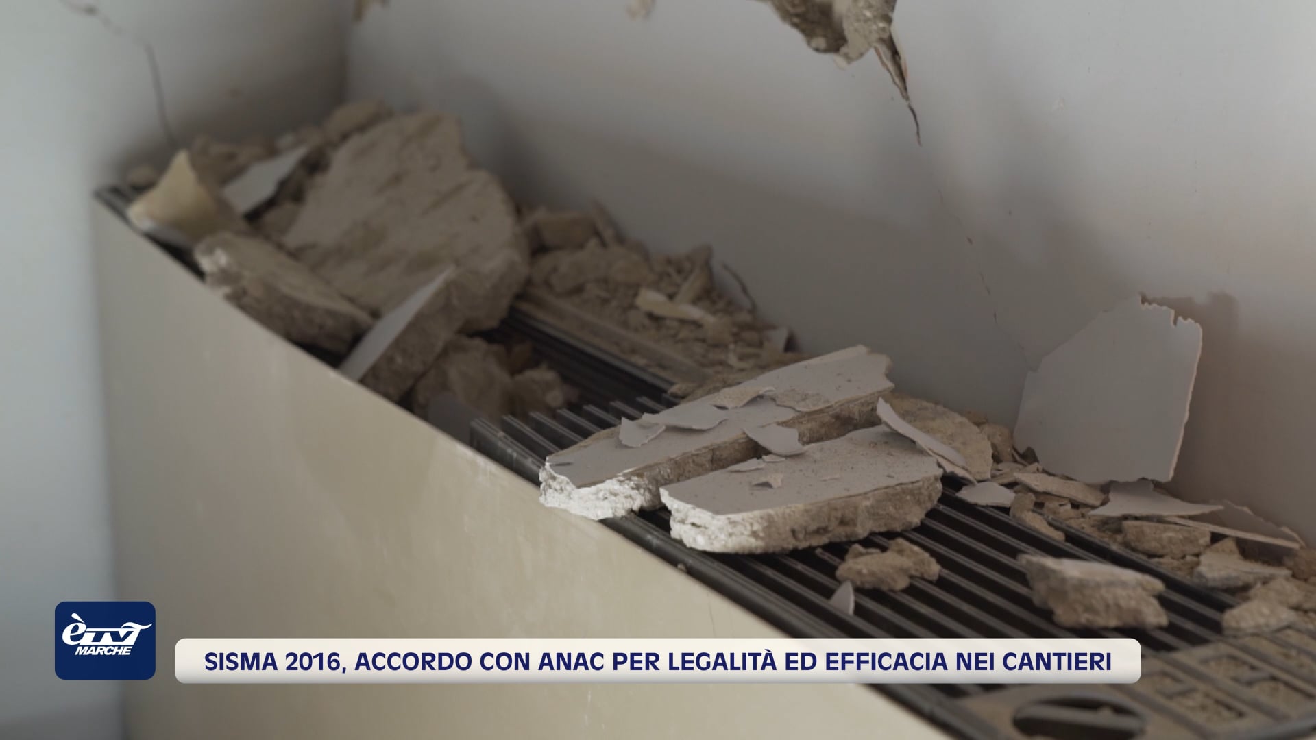 Sisma 2016, accordo con Anac per legalità ed efficacia nei cantieri - VIDEO