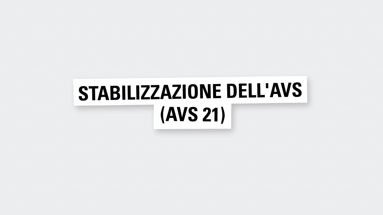 Stabilizzazione dell'AVS (AVS 21)