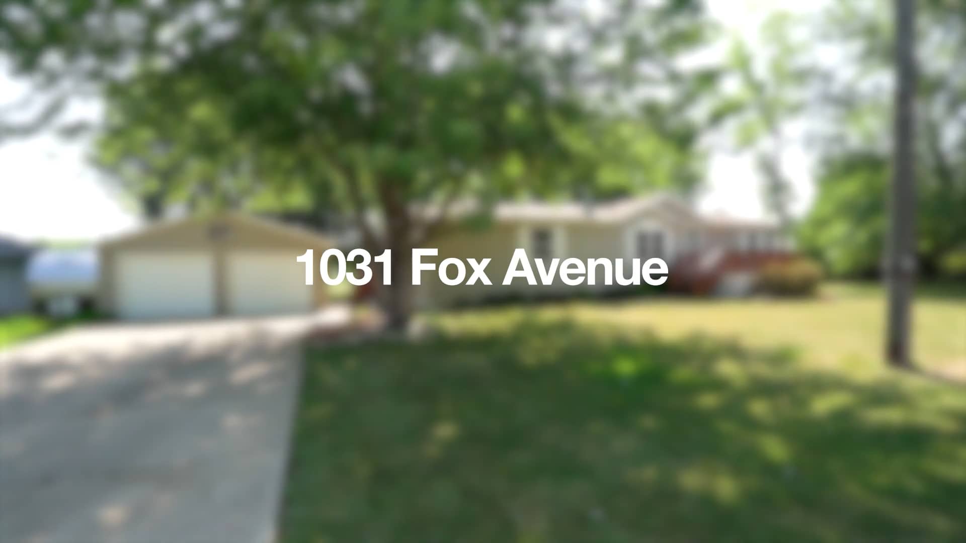 1031 Fox Avenue, Evansdale, Iowa on Vimeo