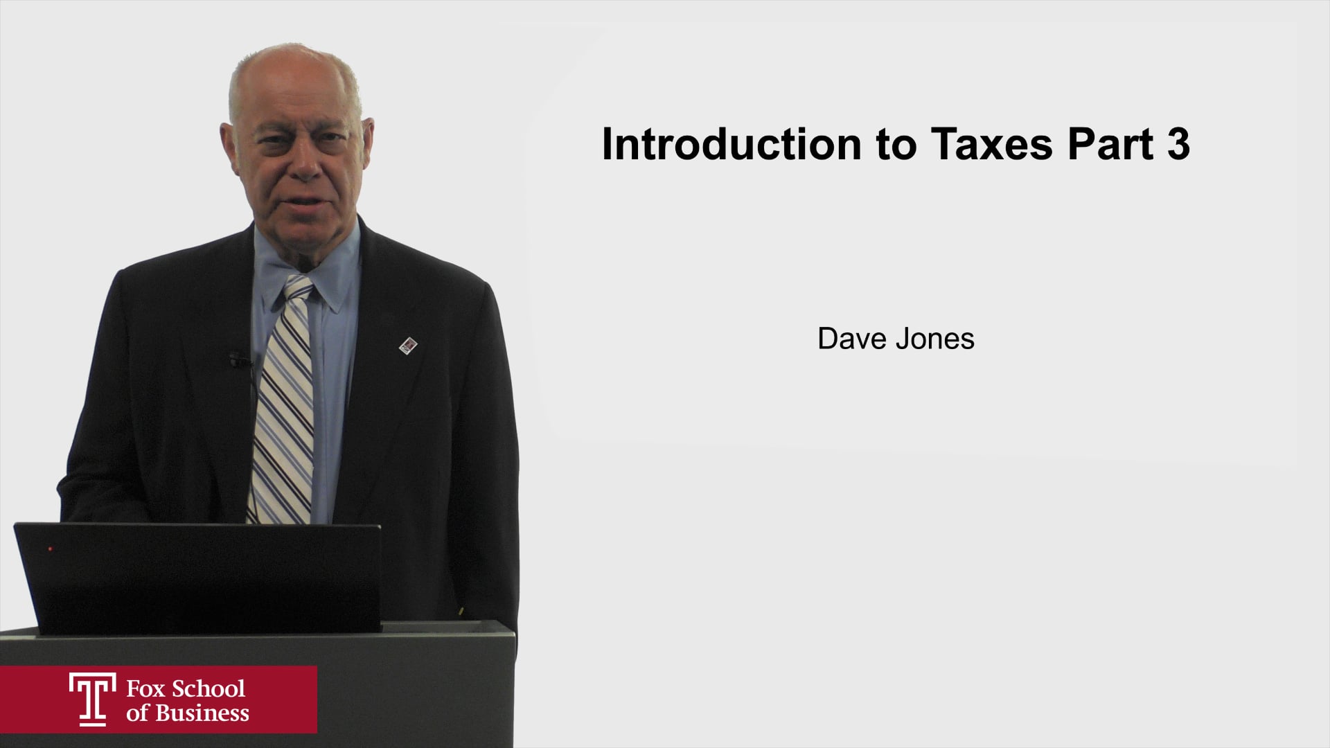 Introduction to Taxes Part 3