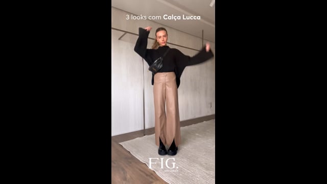 Calça de Couro Lucca