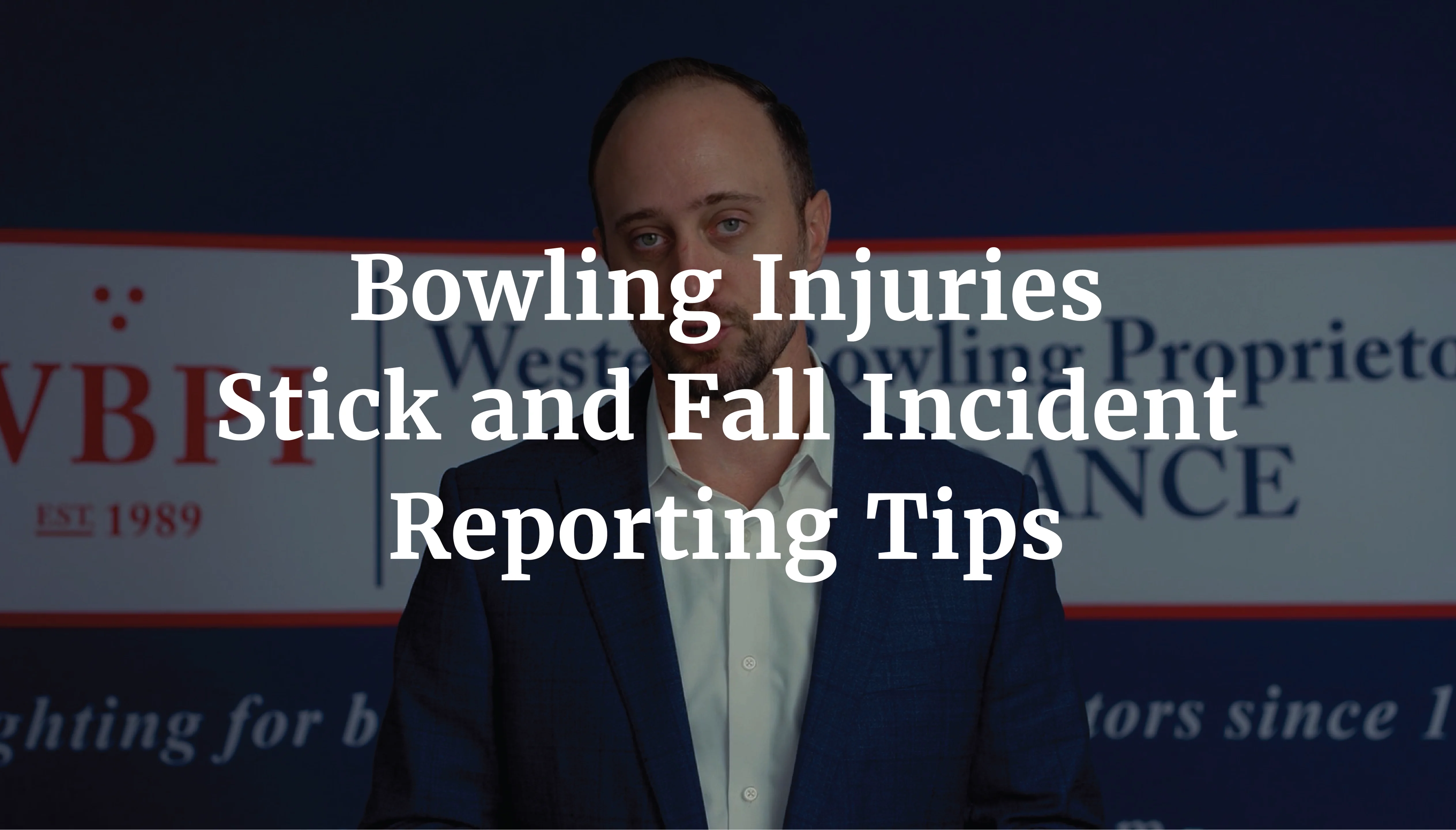 Bowling Injuries Stick and Fall Incident Reporting Tips on Vimeo