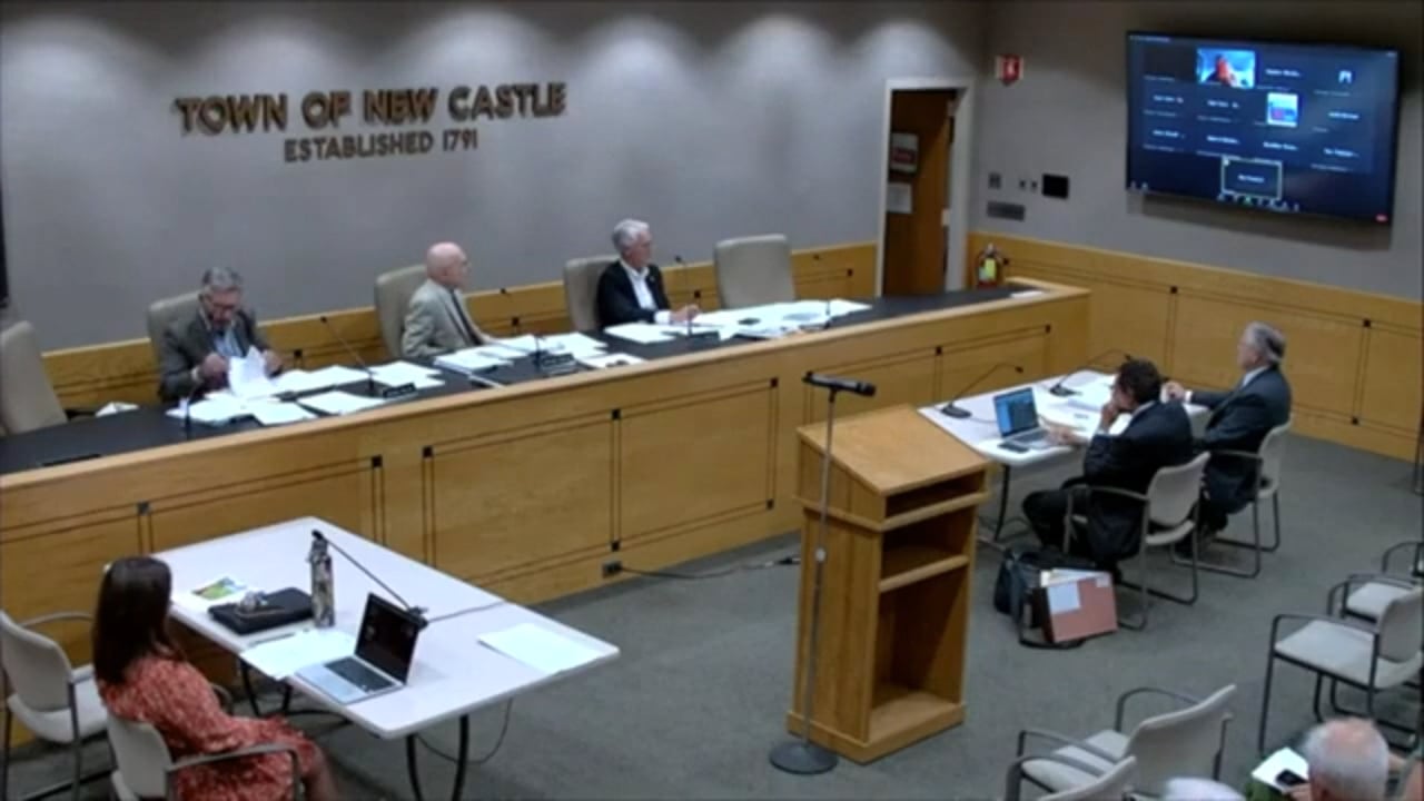 Town of New Castle Zoning Board Meeting 7/26/23