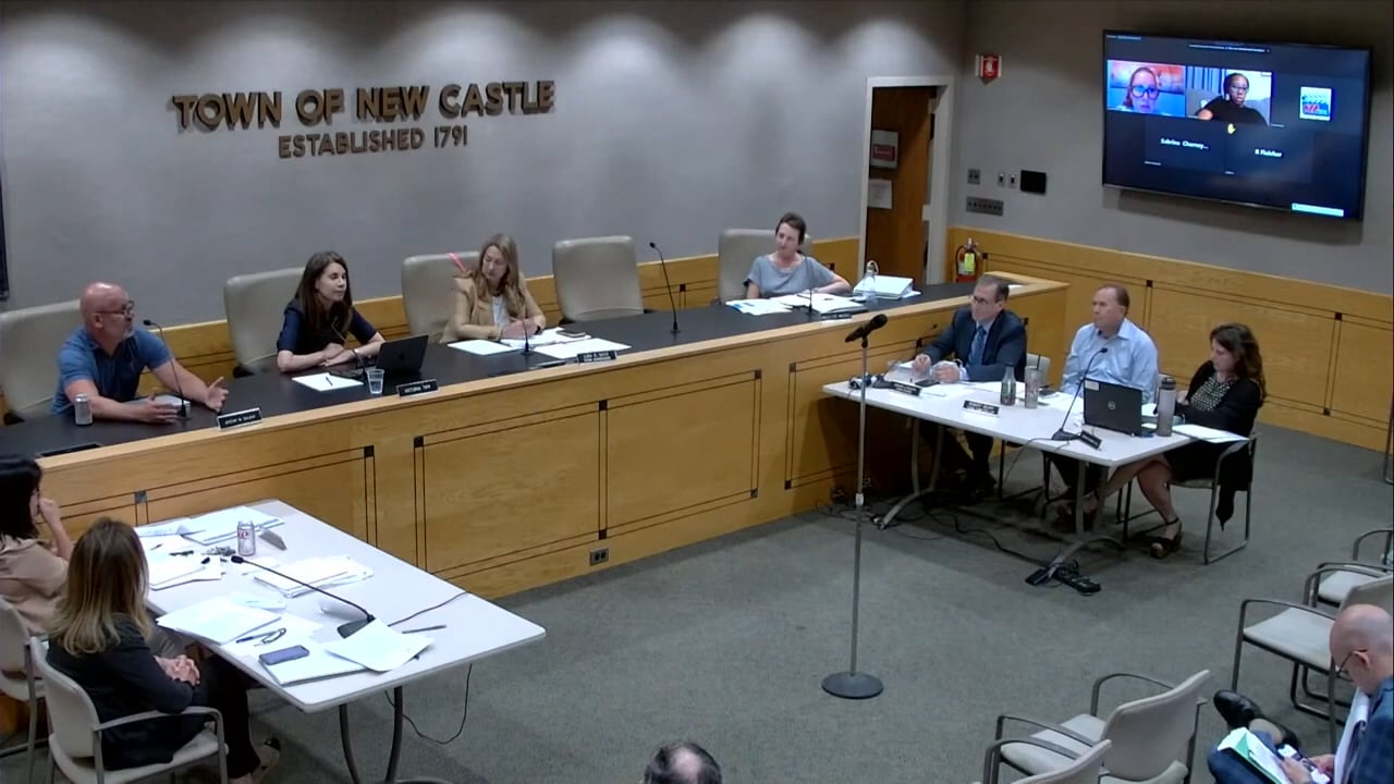 Town Board of New Castle Work Session & Meeting 7/25/23
