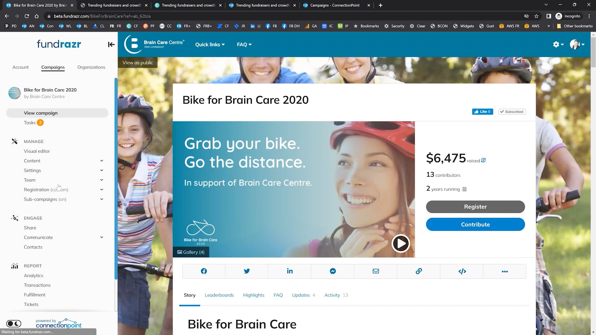 New in-app navigation introduction on Vimeo