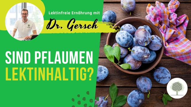 Sind Pflaumen lektinhaltig? 