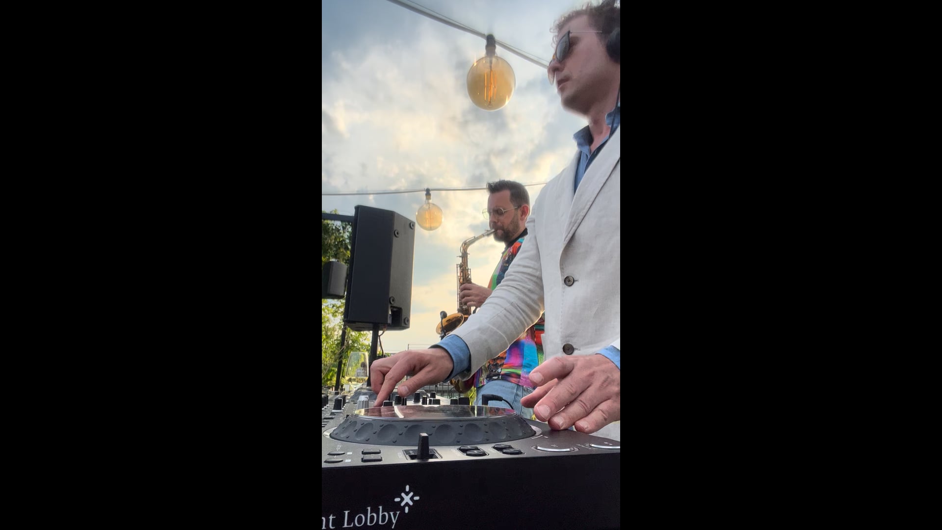 Rooftop warming up set @ Berlin