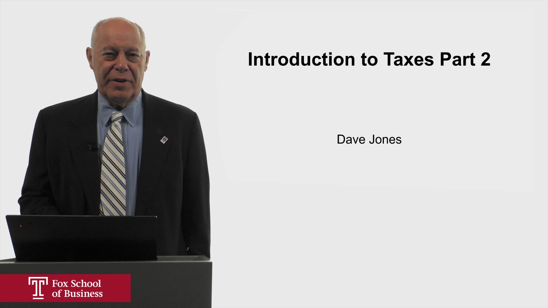 Introduction to Taxes Part 2
