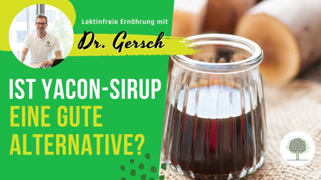 Ist Yacon-Sirup eine lektinfreie Alternative zu Zucker oder Allulose? 