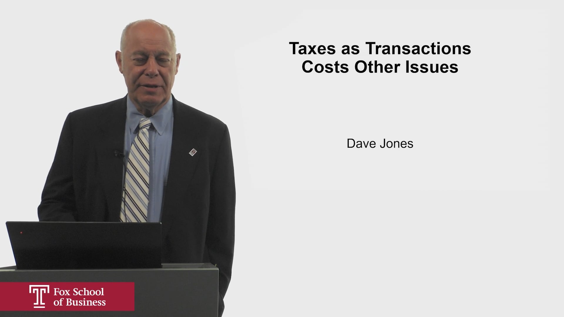 Taxes as Transactions Costs Other Issues